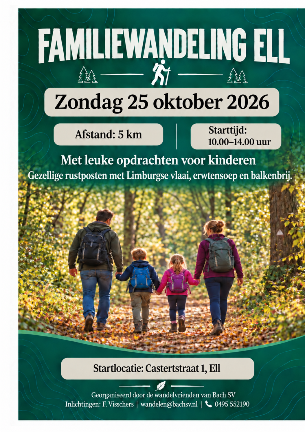 Poster Familie Wandeling 2026